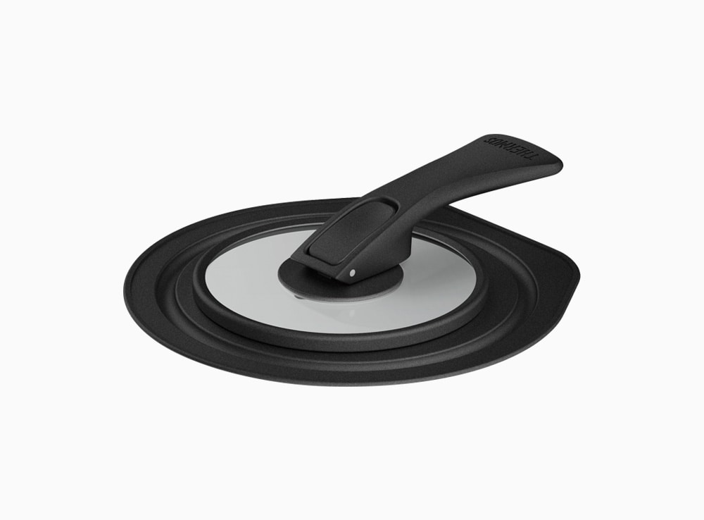 公式通販】折りたたみスタンド式フタ KLF-001 ブラック(BK) | サーモス