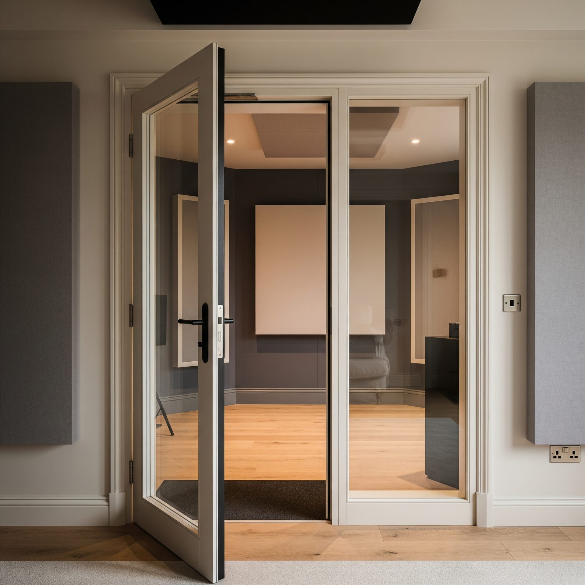 防音ドア・ガラスサッシの選び方｜性能と費用で比較する防音室の入口