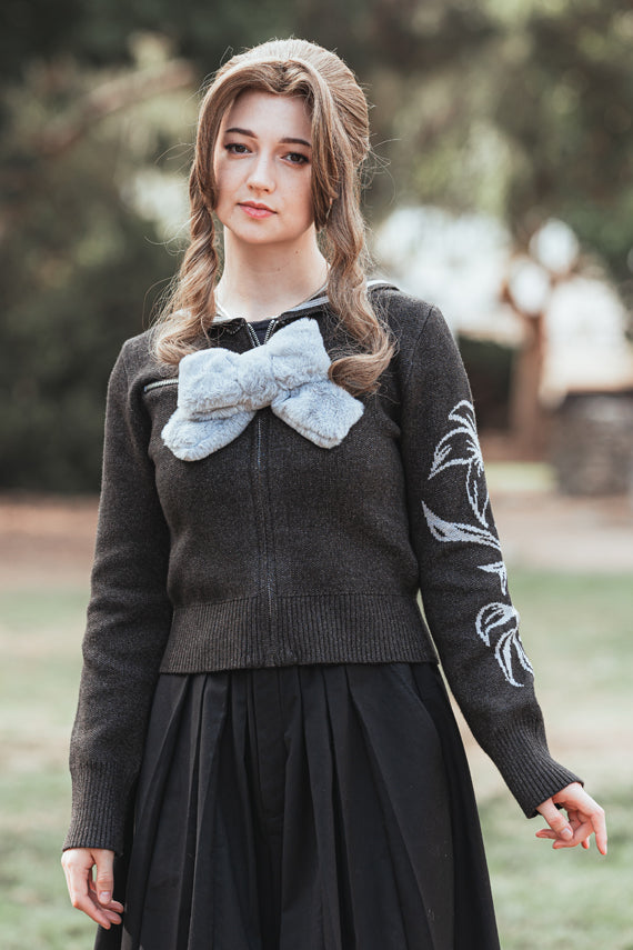 Rebel Sailor Collar Sweater - SixOn Clothing