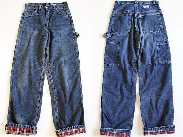 70s MADEWELL ネルライナー デニムペインターパンツ - Sixpacjoe Web Shop