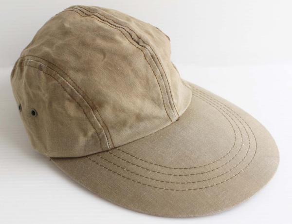 80s USA製 FILSONフィルソン ロングビル オイルドコットン キャップ