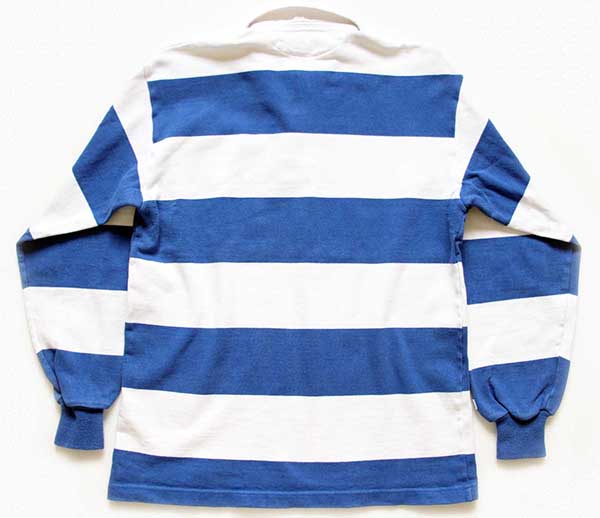 カナダ製 BARBARIANバーバリアン LUTHER刺繍 太ボーダー コットン