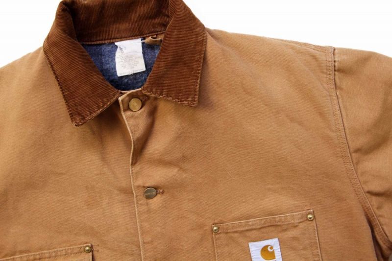 80s USA製 carharttカーハート ブランケットライナー ダック地