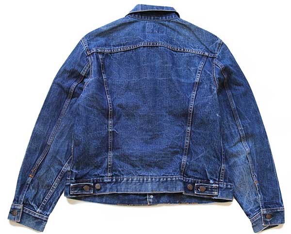 60s USA製 LEVI'Sリーバイス 70505 BIGE デニムジャケット 44