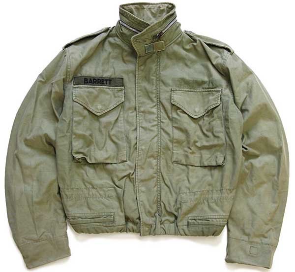 60s 米軍 U.S.ARMY パッチ付き M-65 フィールドジャケット 2nd