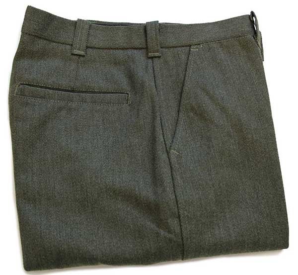 80s USA製 FILSONフィルソン ウィップコード ウールパンツ オリーブ 34