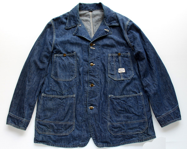 50s HERCULESヘラクレス インディゴ デニム カバーオール - Sixpacjoe