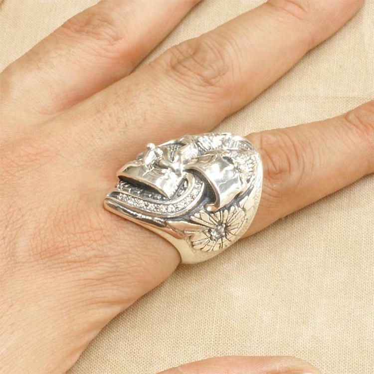 エフエーエル F.A.L FAL TDシェイプ トゥーファニー シルバー リング