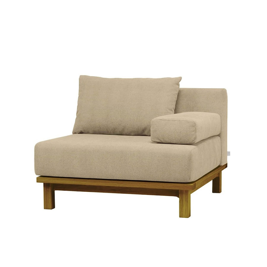 SIEVE】 レクト ユニットソファ 1人掛け 専用 替えカバー(ベージュ