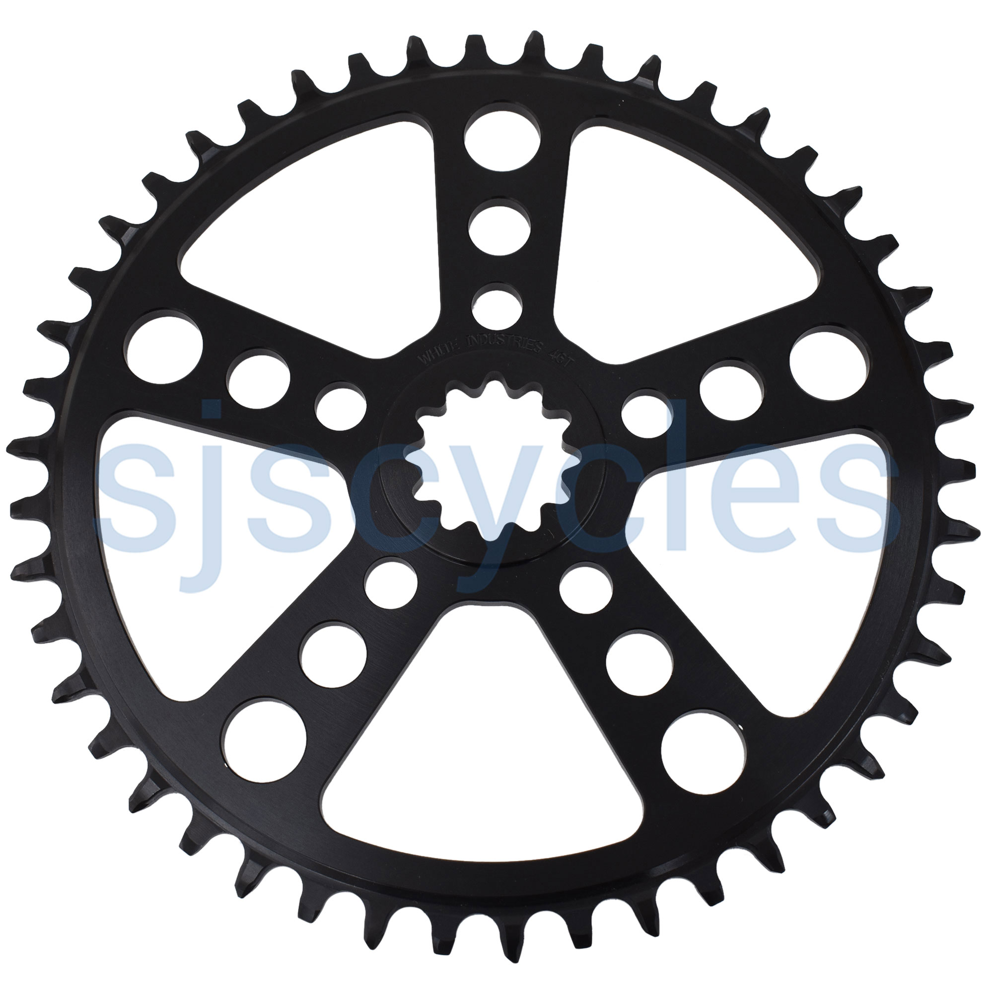 White Industries ENO TSR 1X Chainring Black 46