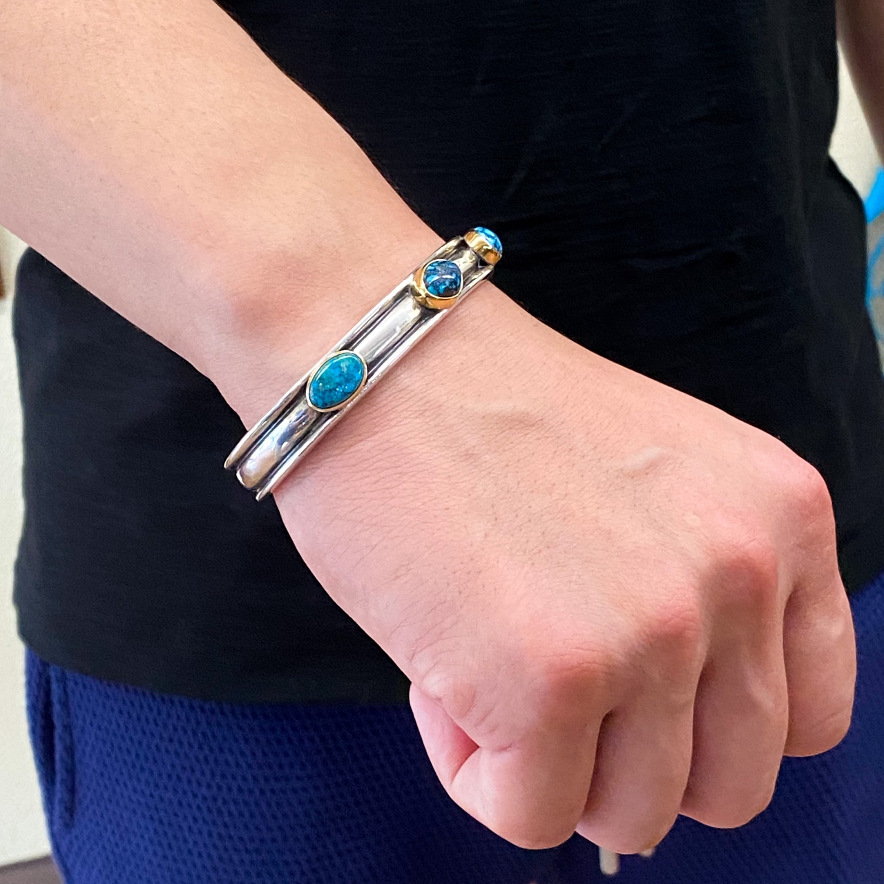 専用品(価格変更) バングル ターコイズ 特大 スネーク 専用品(価格変更