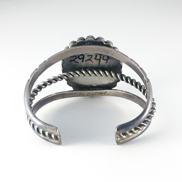 ペルシャターコイズ バングル250 | ターコイズ・メンズシルバー