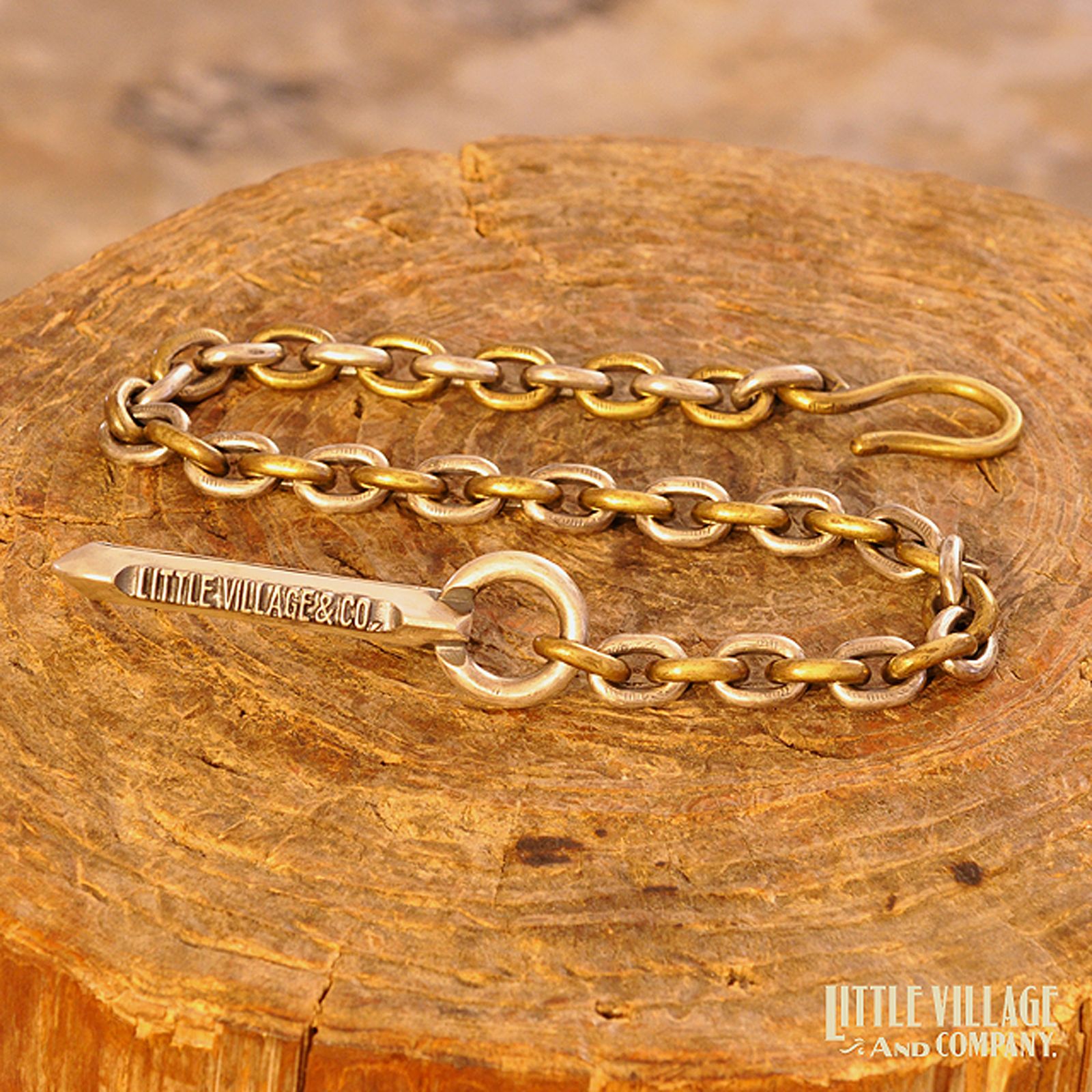 LITTLE VILLAGE & CO. - WALLET CHAIN W/T.H TRIANGLE KEEPER