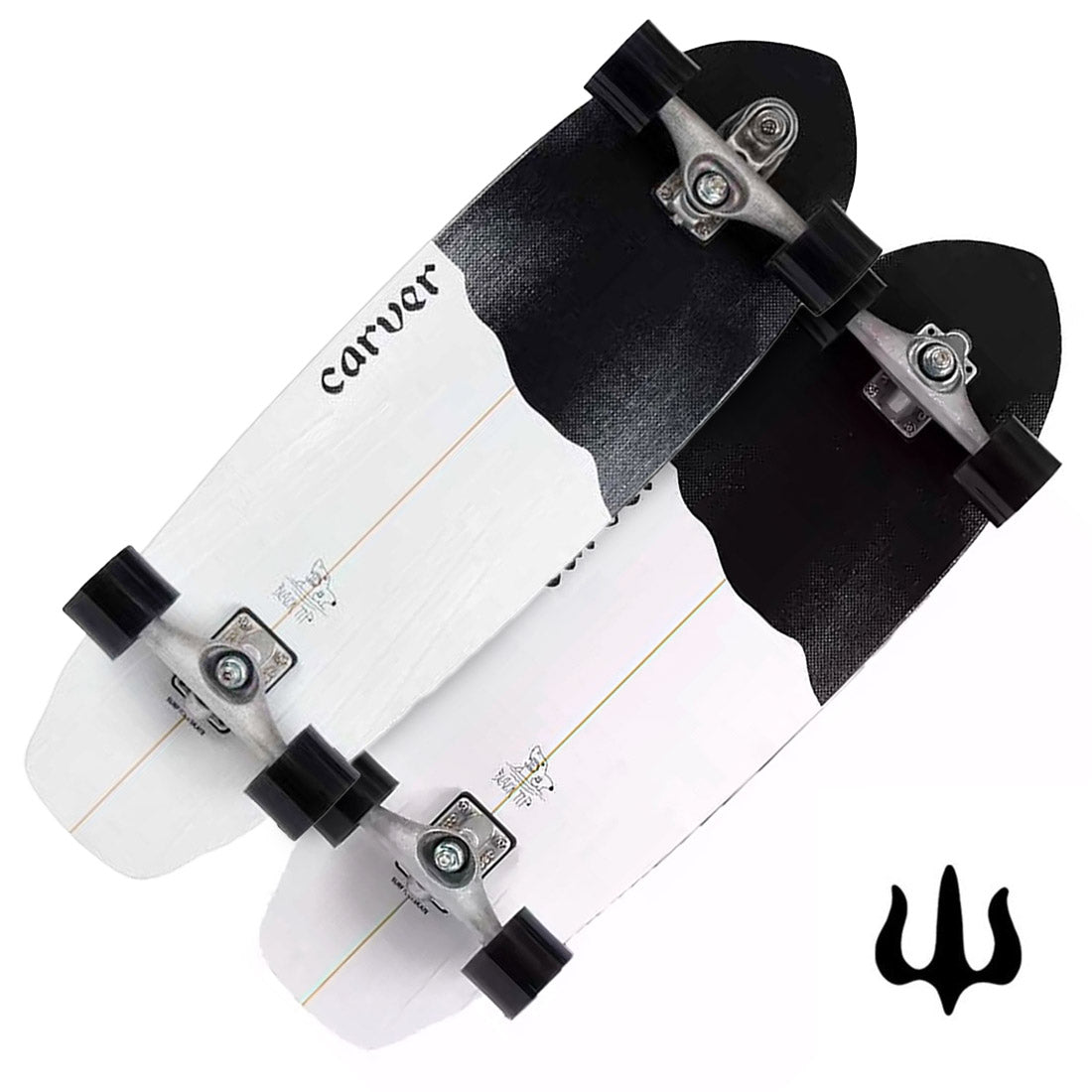 Carver Black Tip CX Raw Complete - Skater HQ