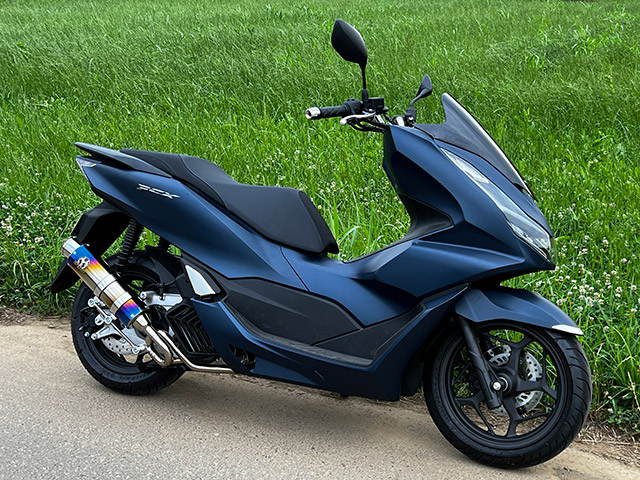 23~PCX125（8BJ-JK05）PURE SPORT ”S” チタンブルー ※只今製作にお時間