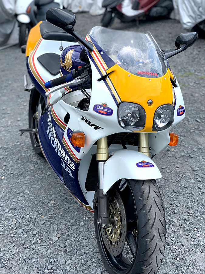 京都 ホンダ 中古バイク HONDA RVF400 – 京都のバイクショップSPEC-M