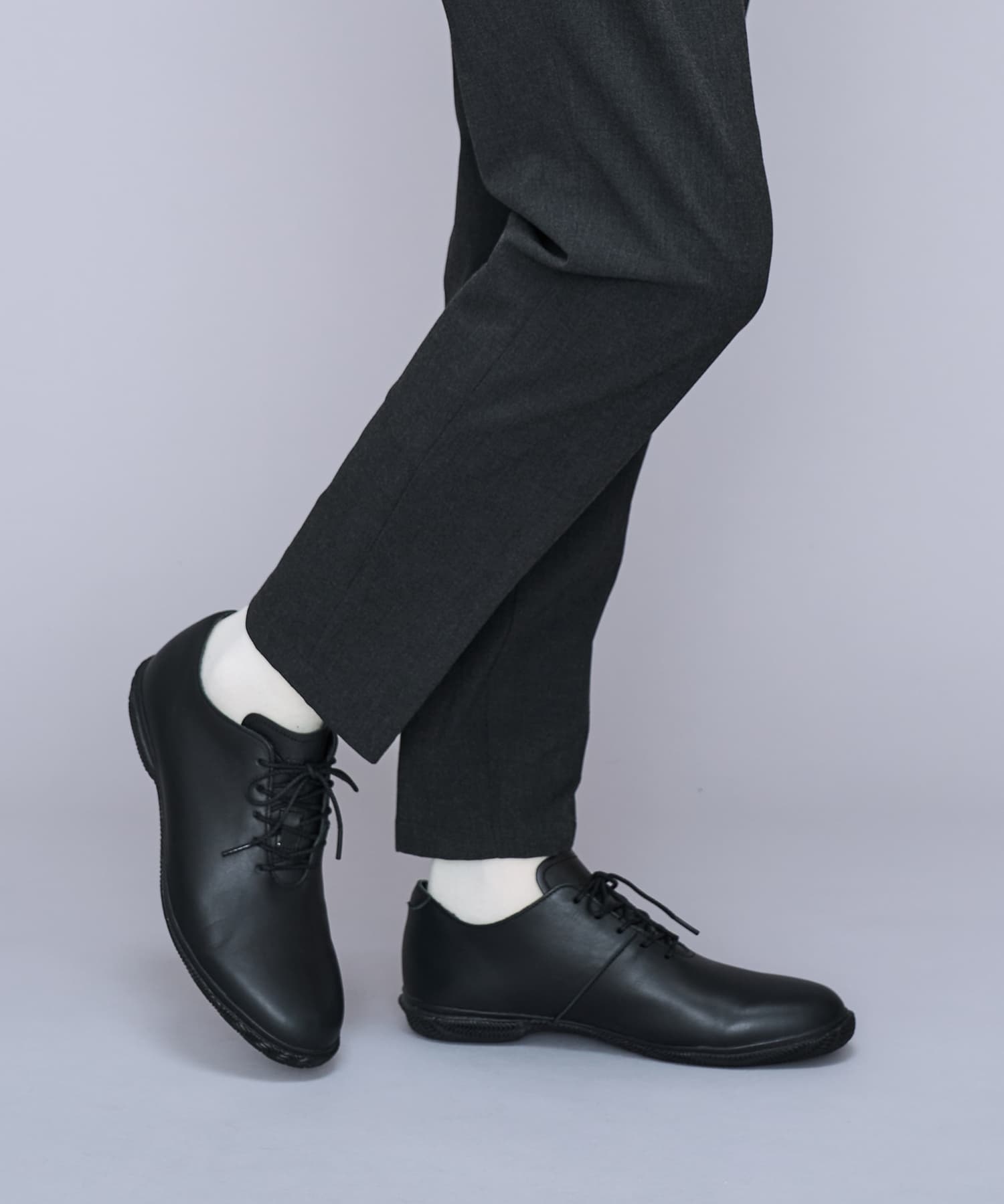 SP-6601 Black | 国産ハンドメイド スニーカー スピングル