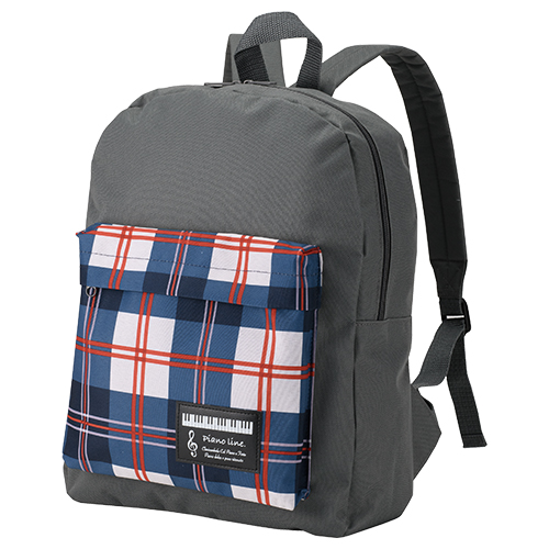 ピアノライン リュックサック（ネイビーチェック） | エスピーマルシェ