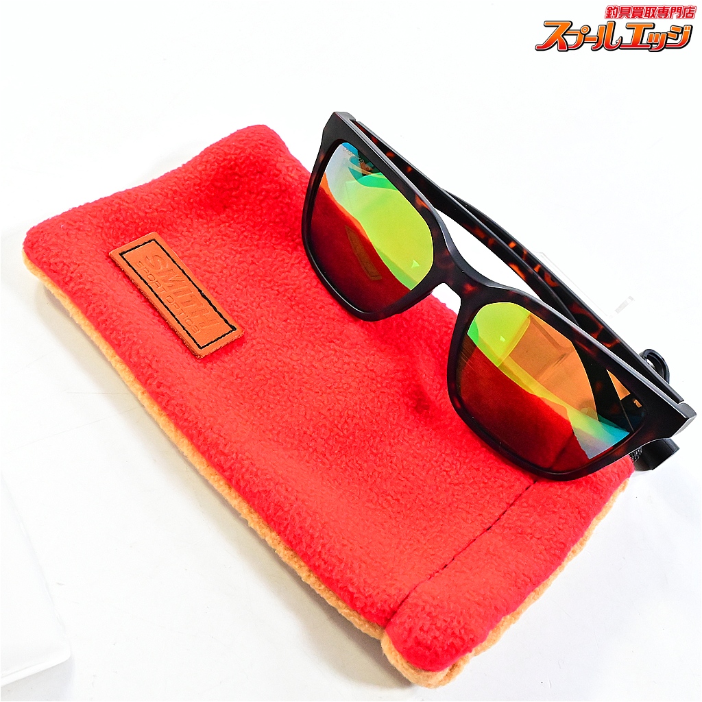 スミス】 シャウトアウト マットトータス ポラライズドブラウン ミラー