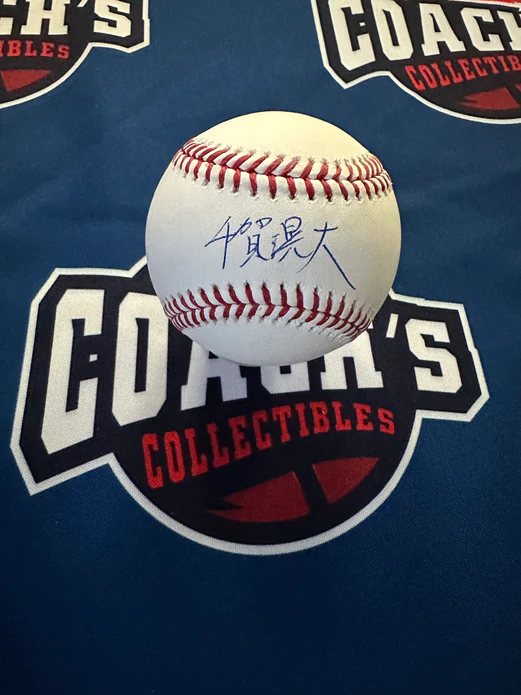 値下げ＊鑑定書付 元NYメッツ 松井稼頭央 2004年直筆サインボール MLB