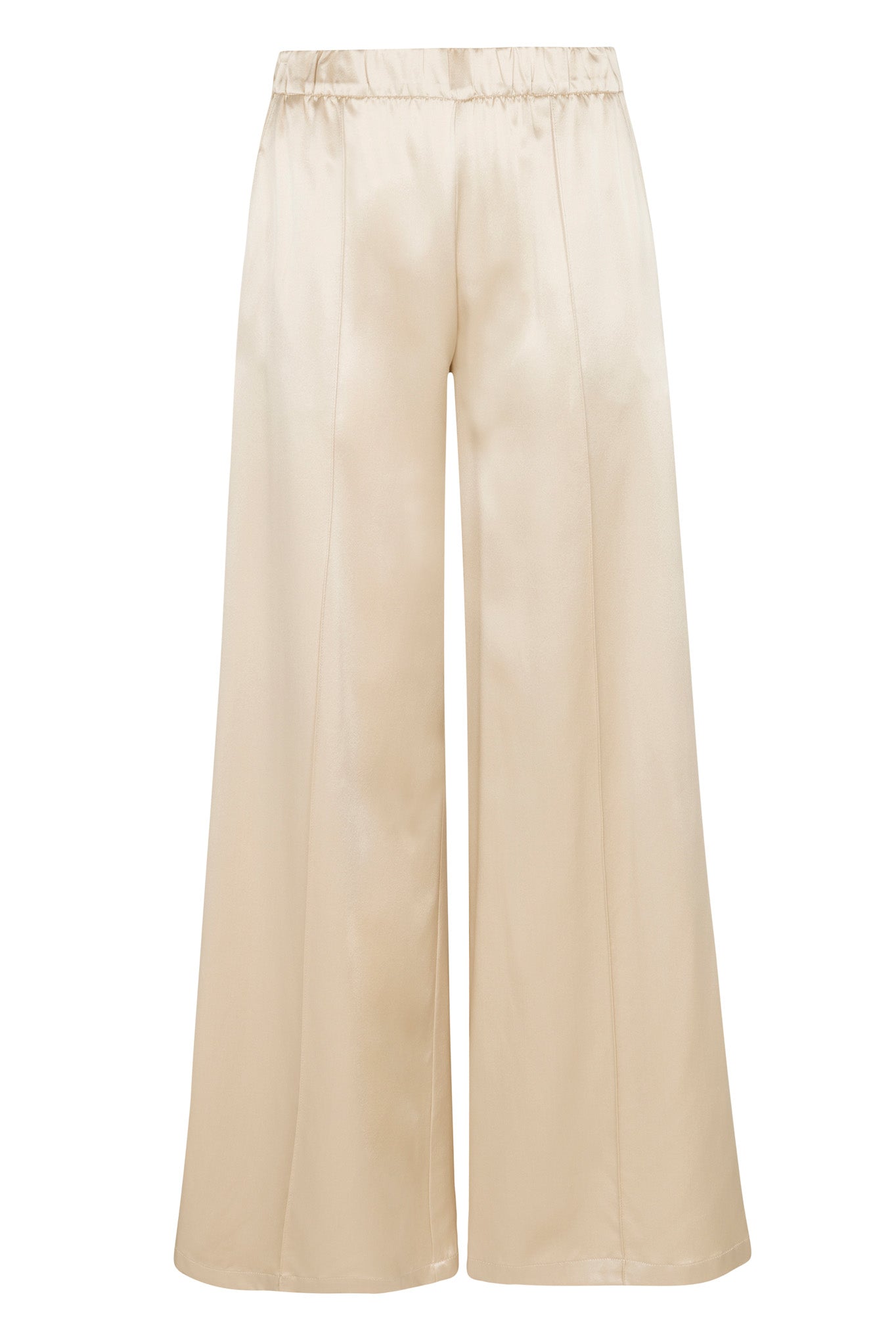 Wide Leg Pant w Pintucks SAND – SPRWMN