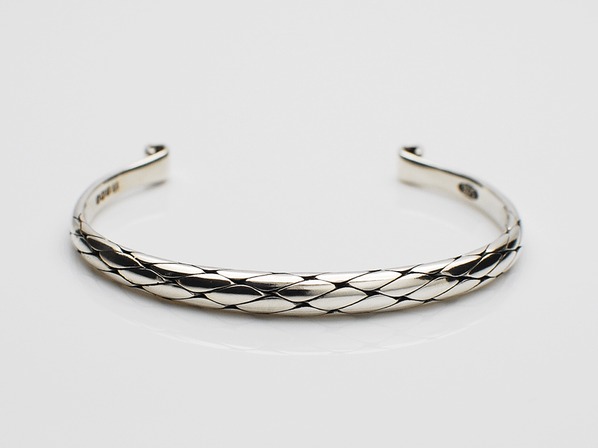 Braided Bangle/AMP JAPAN（アンプ ジャパン） - DEFI - シルバー