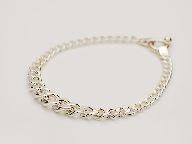 THE GRADIENT BRACELET SLENDER CURVE CUT/END（エンド） - DEFI