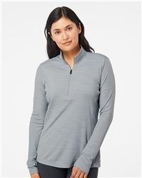 adidas A476 Women's Light Mélange 1/4-Zip Pullover | S&S
