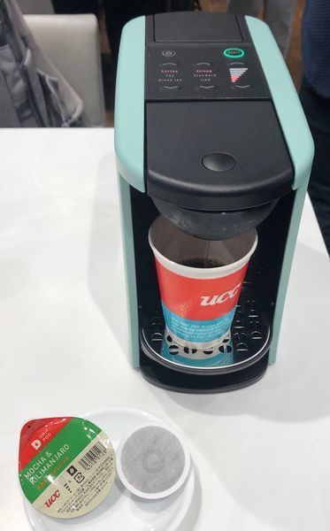 UCCのカプセル式コーヒーマシン「ドリップポッド」、“ストロング