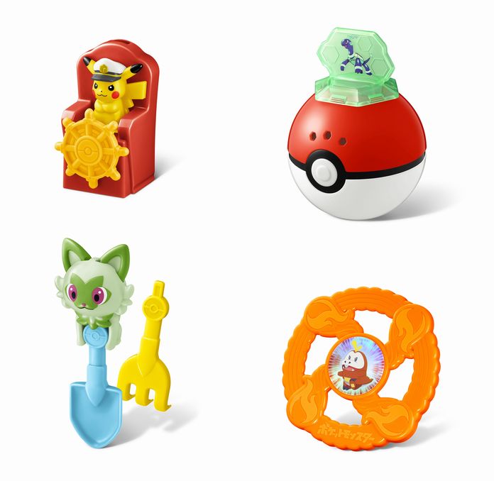 ハッピーセット「ポケモン」第1弾発売、キャプテンピカチュウ
