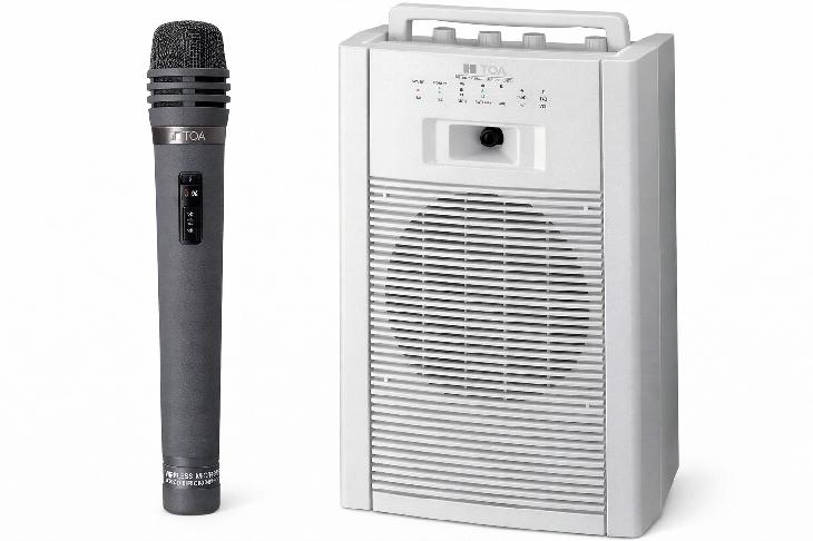 TOA ワイヤレスアンプWA-1802C マイク一本付 商品データダウンロード（生産完了品版）:ワイヤレスアンプ (WA-1802C