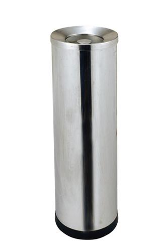 スタンド灰皿 円柱／シルバー｜山王スペース＆レンタル