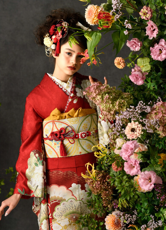 王道華やか振袖｜成人式の振袖レンタル・前撮りは「ふりホ」｜写真