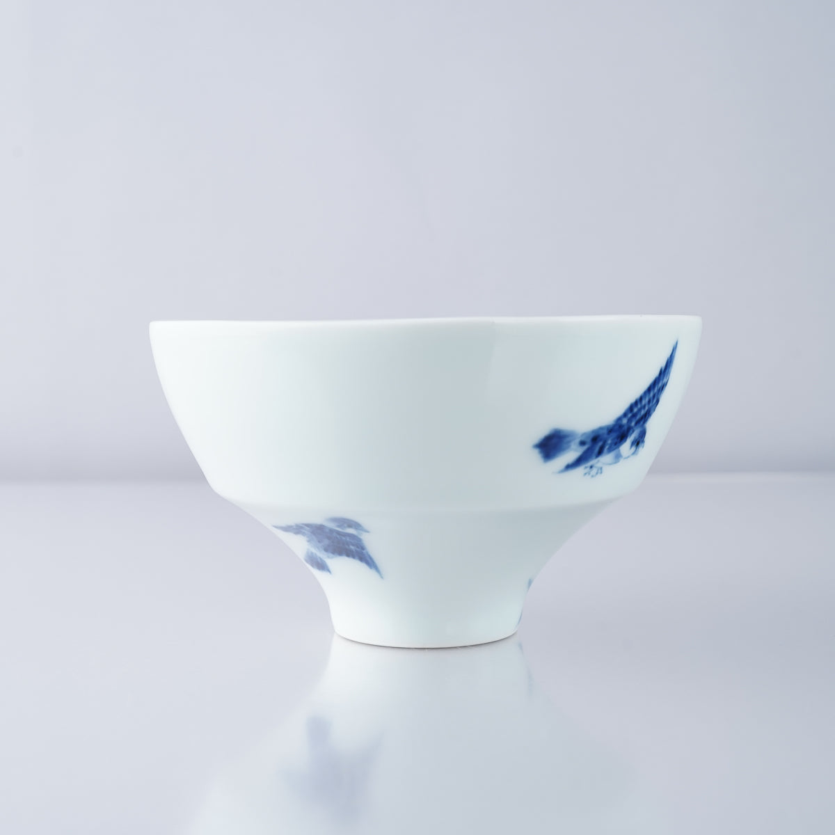 有田焼 染付竹雀紋 ご飯茶碗(大/小) 夫婦茶碗 李荘窯 - Studio1156