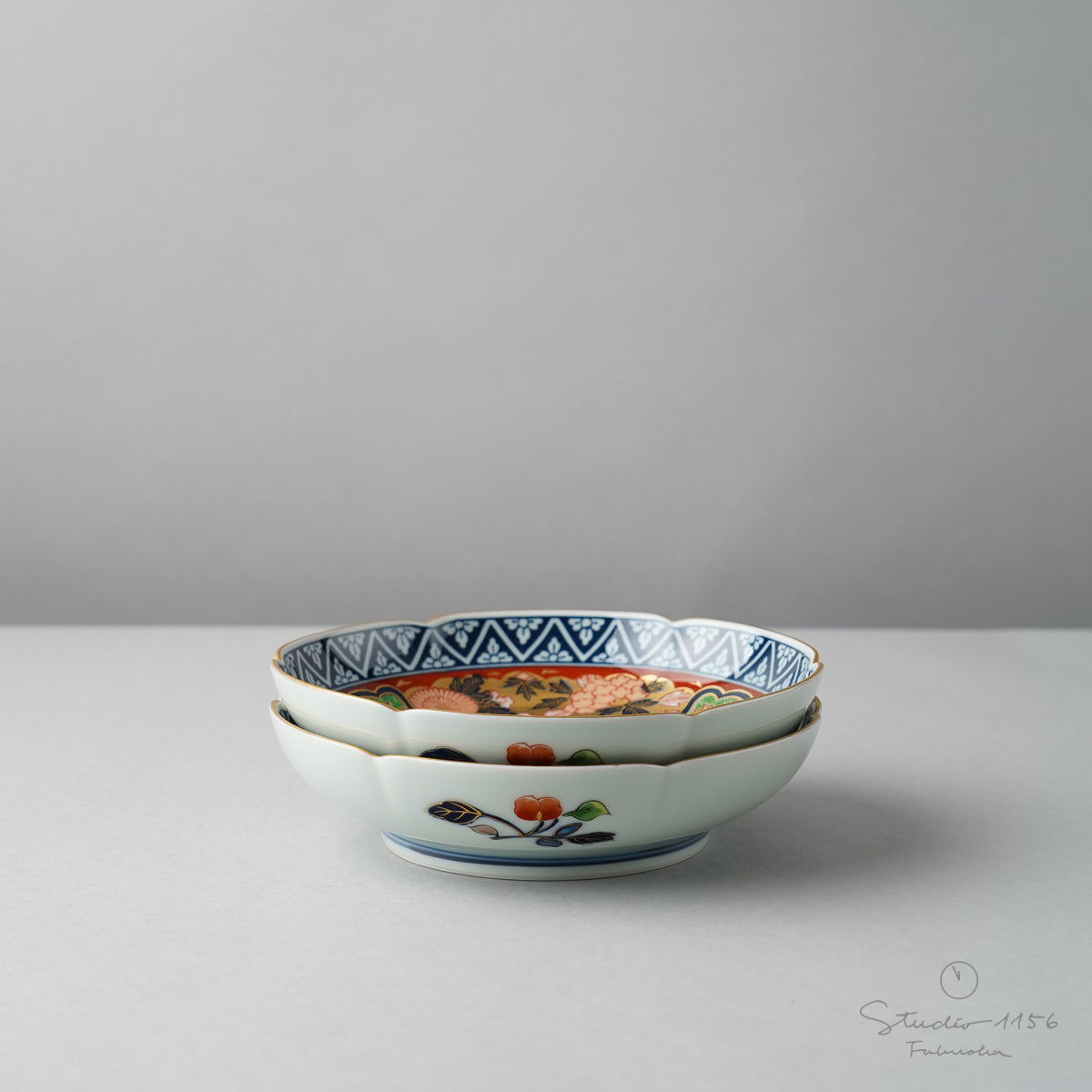 K様へ感謝お嫁入り‼️降誕祭‼️GOLD伊万里錦手帆かけ舟