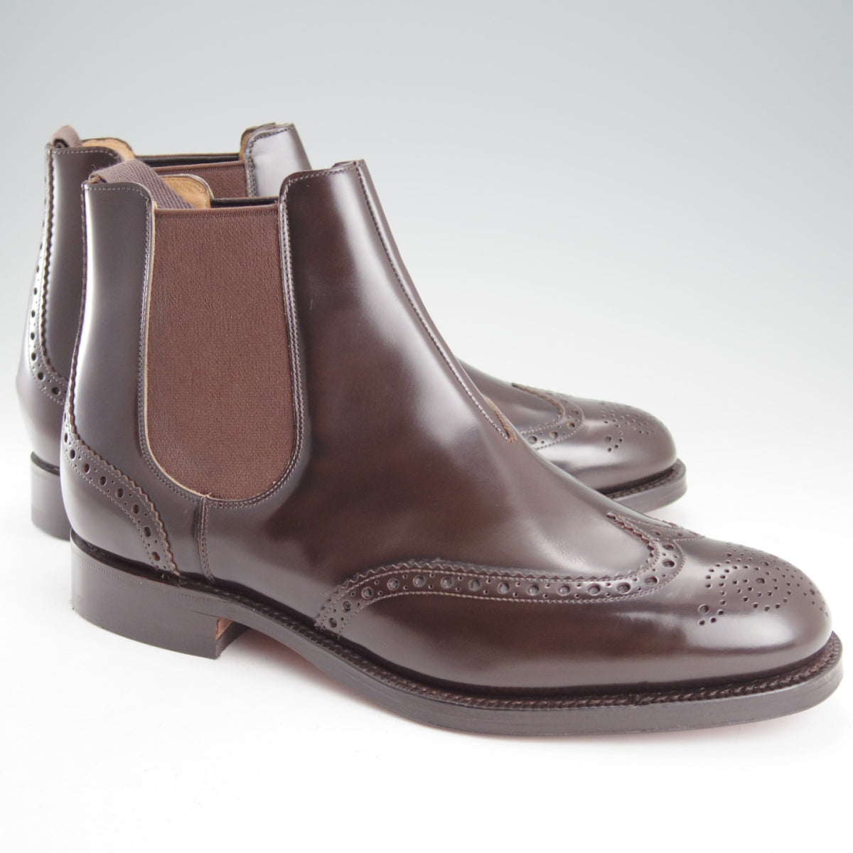 中古)チャーチ KETSBY ケッツビー サイドゴアブーツ 81Bラスト☆o054