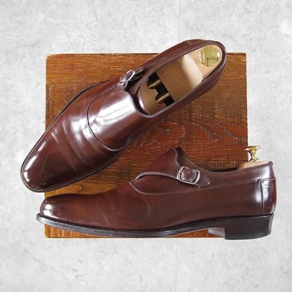 カルロス・サントス UK6程度【グッドイヤーウェルテッド製法☆サイド