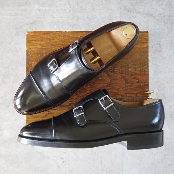 ジョンロブ 8E【WILLIAM 2/ウィリアム 2/ダブルモンク/黒】 | 高級中古