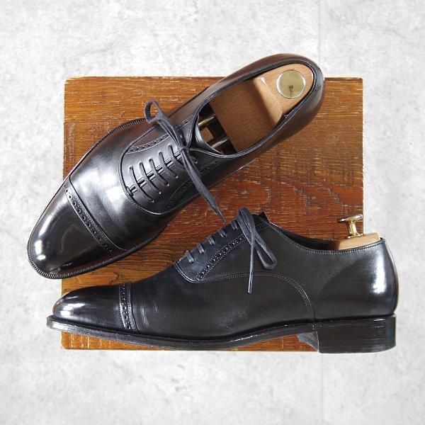 中古｜シェットランドフォックス 【ストレートチップ/黒】｜studio.CBR