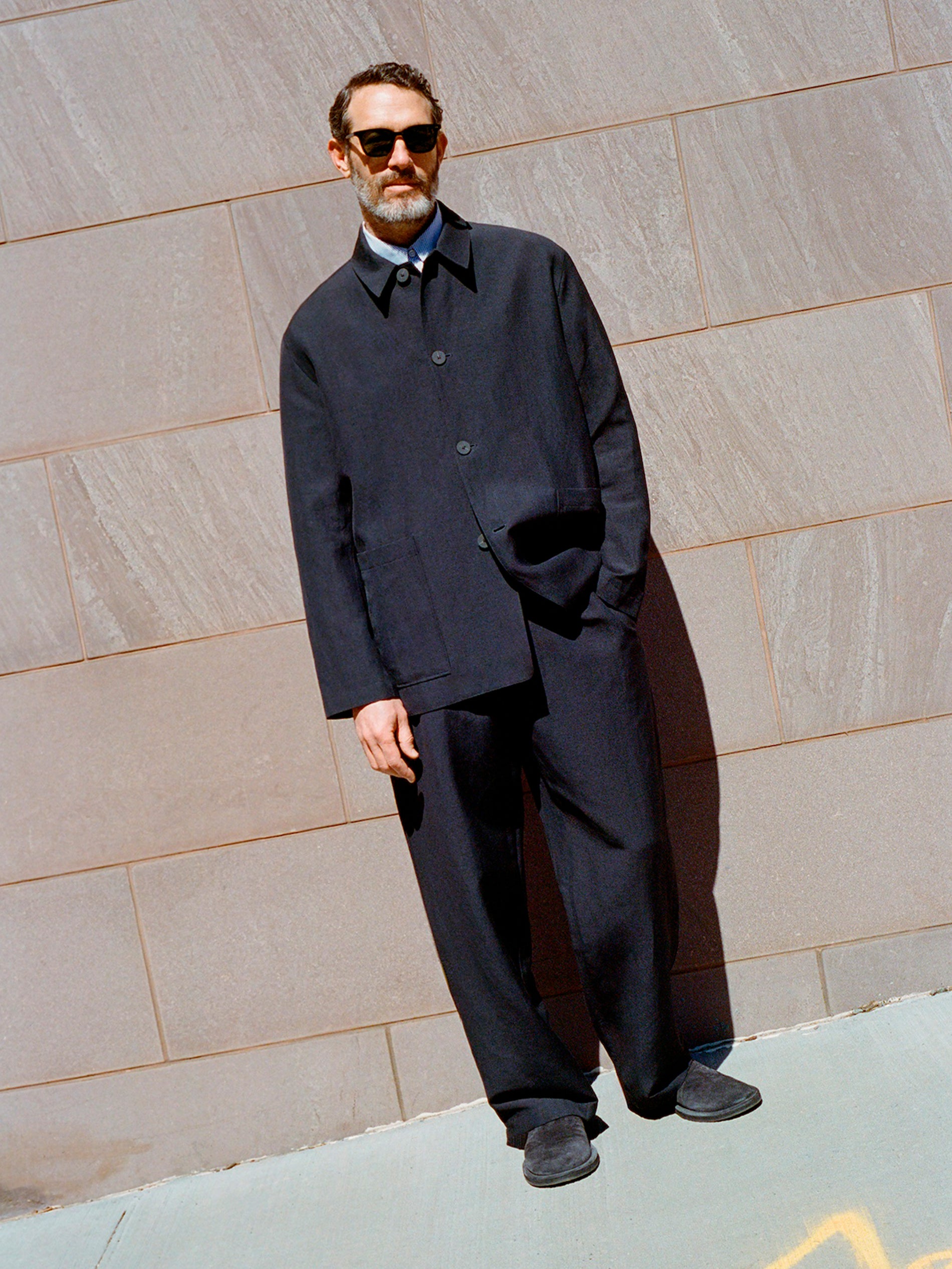 Nopi Jacket in Darkest Navy – Studio Nicholson