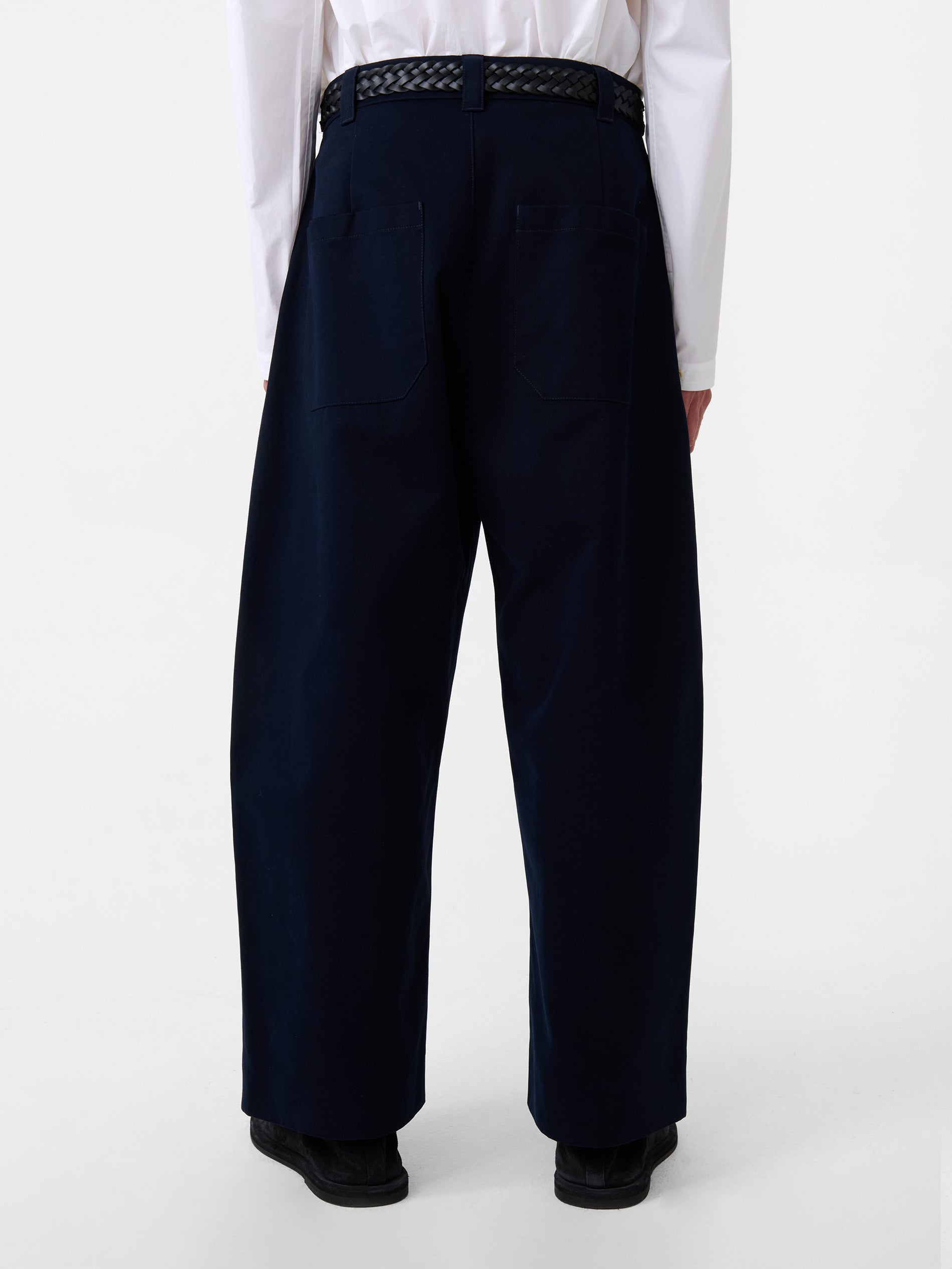 Sorte Pant in Dark Navy – Studio Nicholson