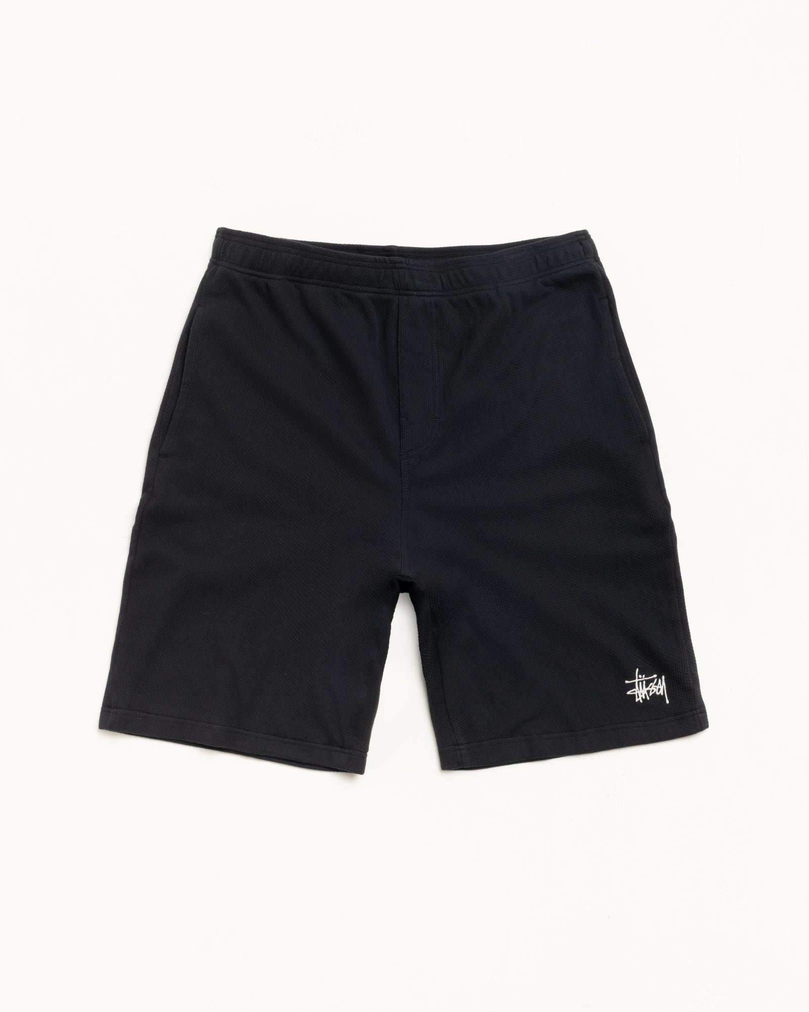 Double Layer Jersey Short – Black | Shorts | Stüssy