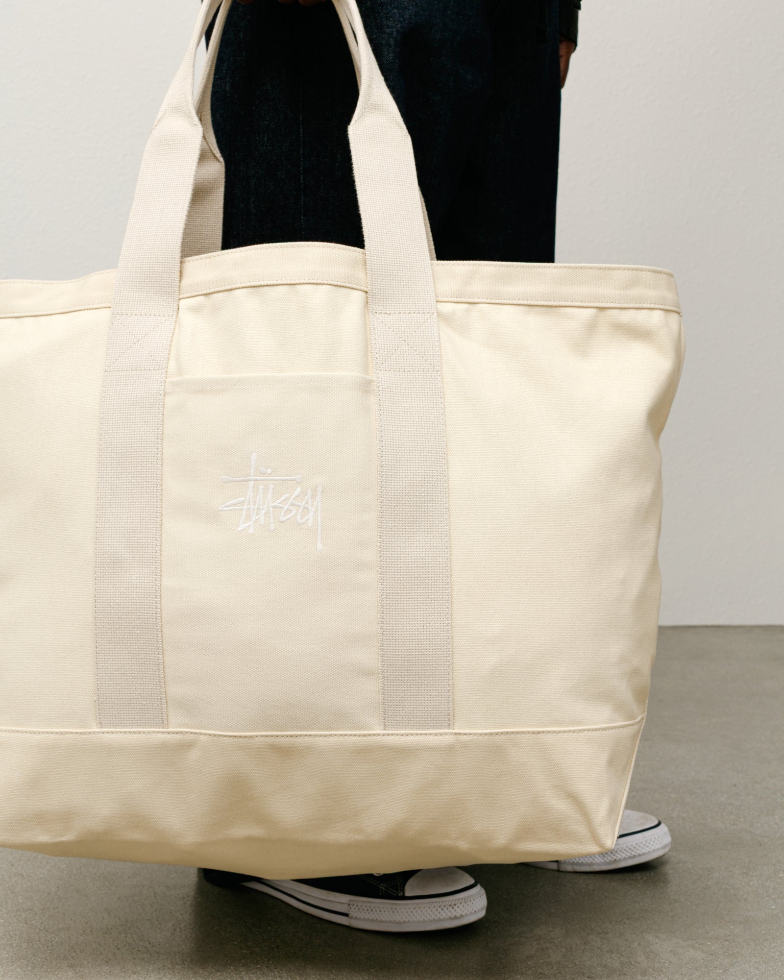 Canvas Extra Large Tote – Natural | Accessories | Stüssy