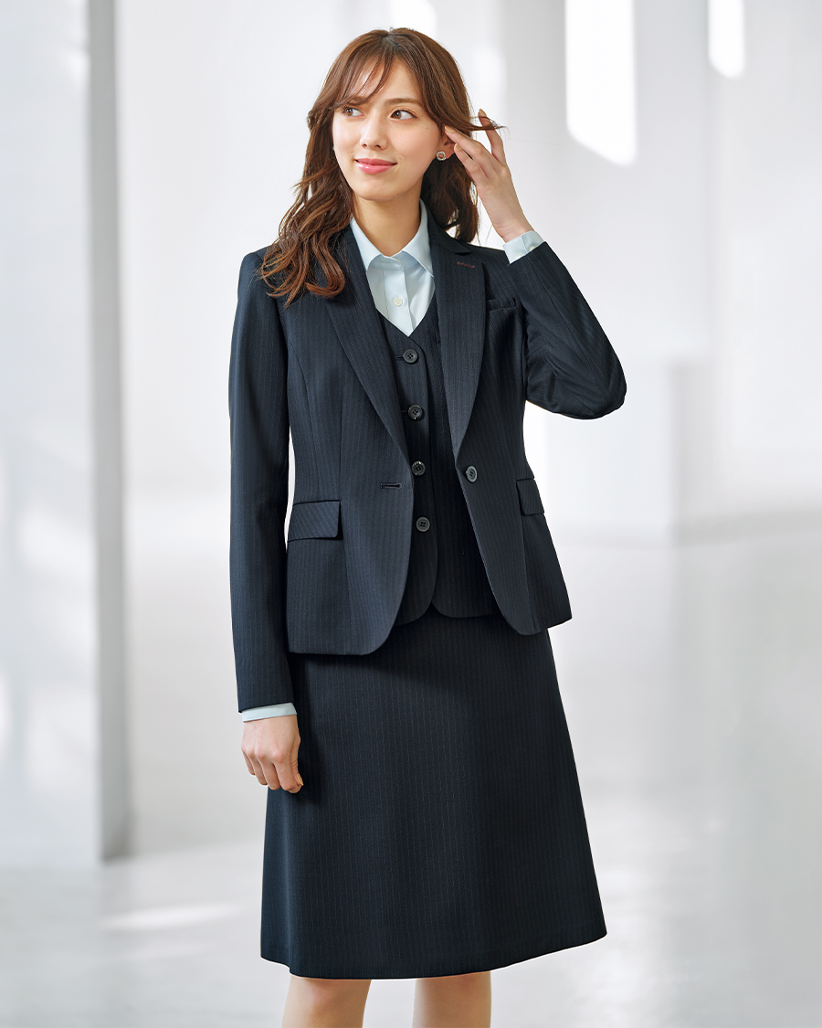 ベルベット・ストライプ】レディスジャケット | ユニフォーム総合