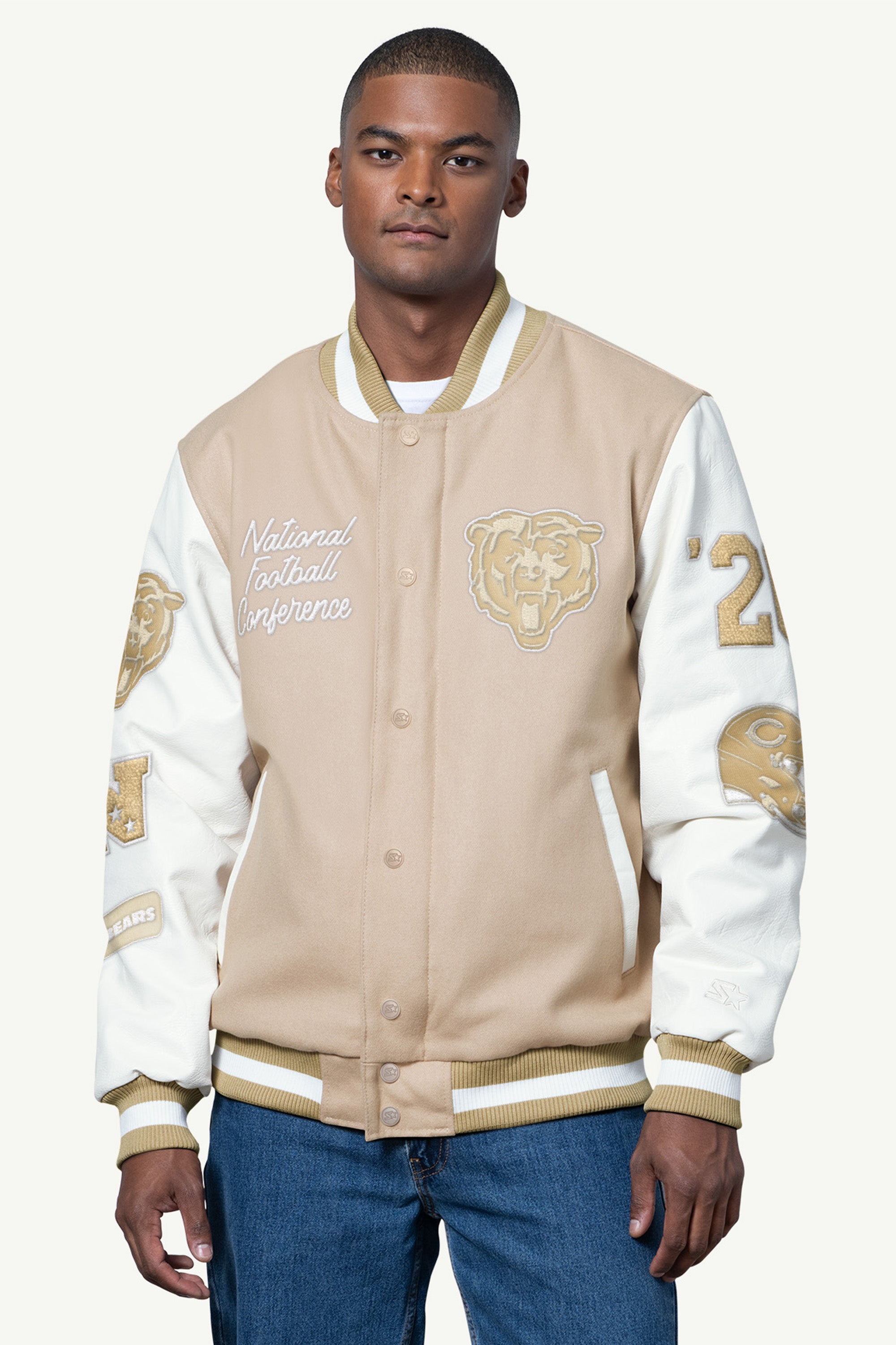 Mens Chicago Bears Varsity Jacket | NFL | Starter