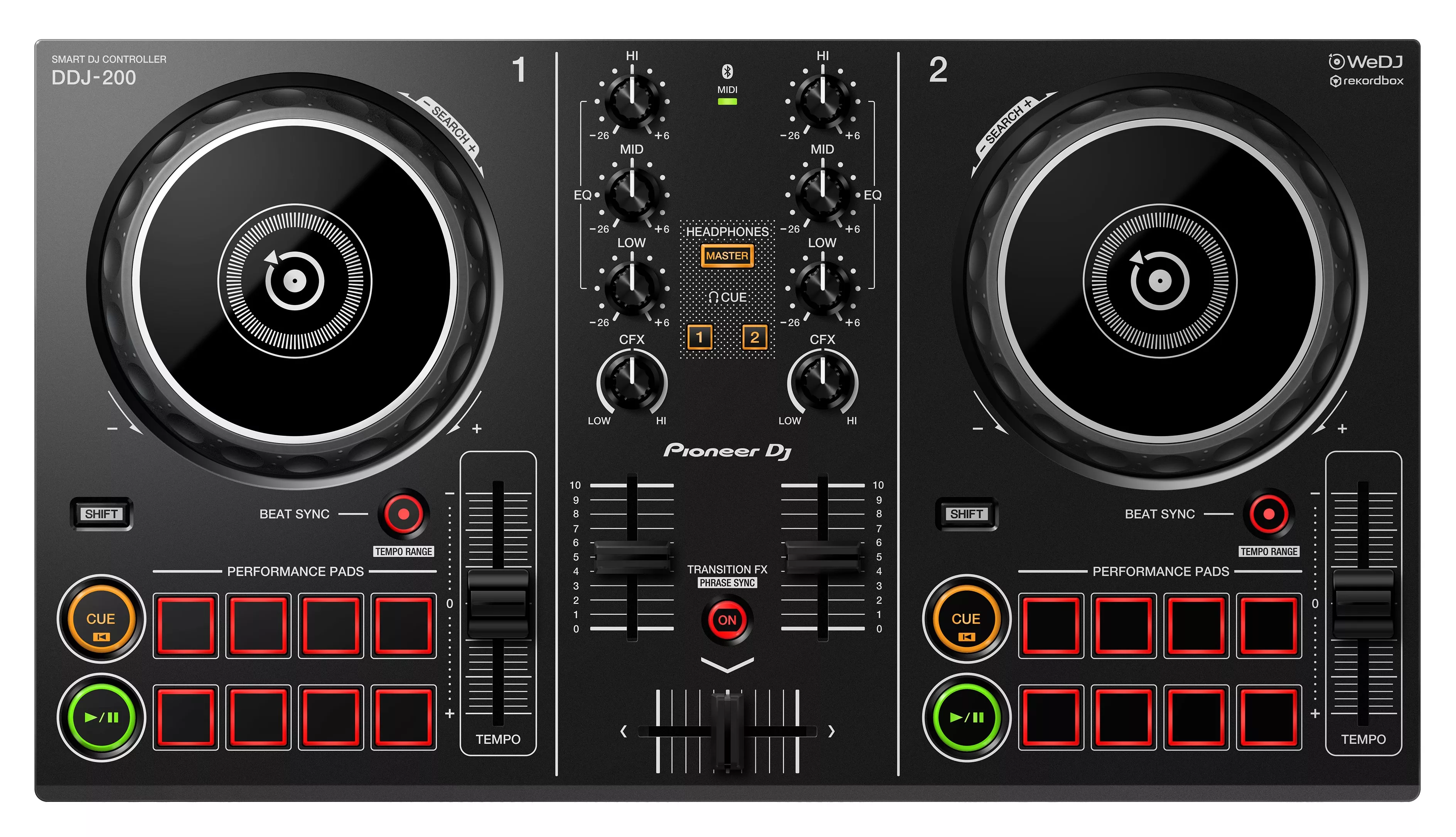 Pioneer dj DDJ-200 Usb dj-controller