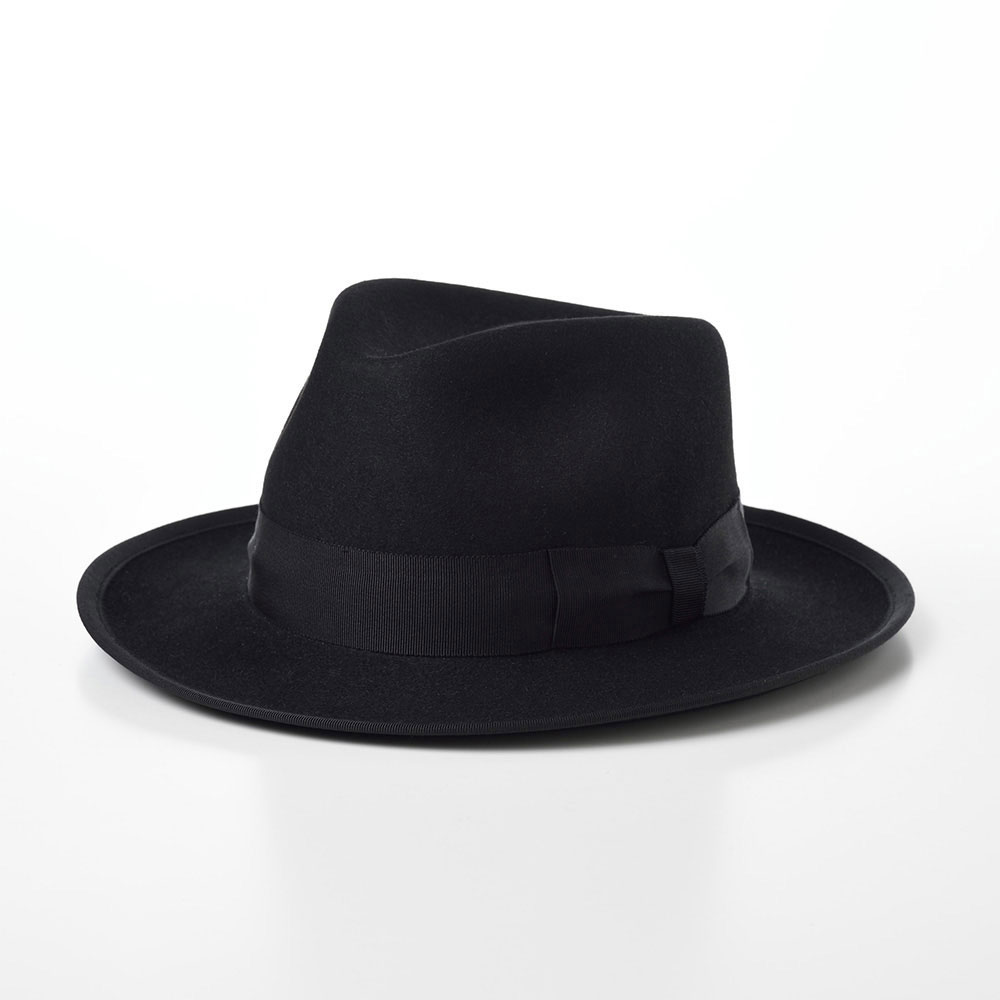 RABBIT FUR FEDORA（ラビットファー フェドラ）SH401 ブラック