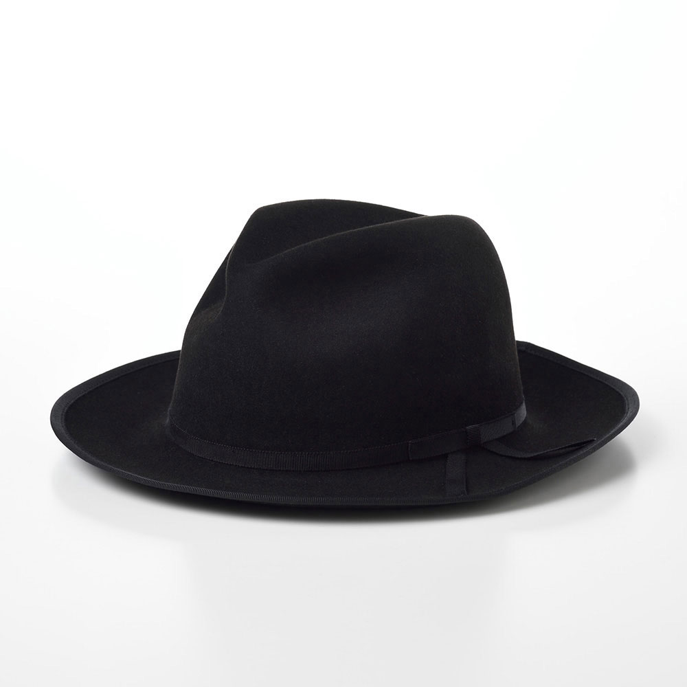 BEAVER FEDORA（ビーバー フェドラ）SH407 ブラック - STETSON Online Shop