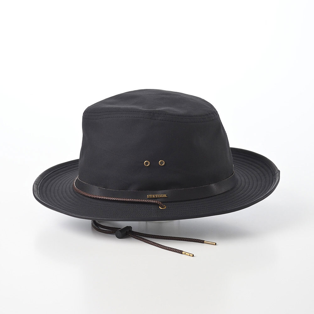 OILD COTTON HAT（オイルドコットンハット） SE753 ブラック - STETSON