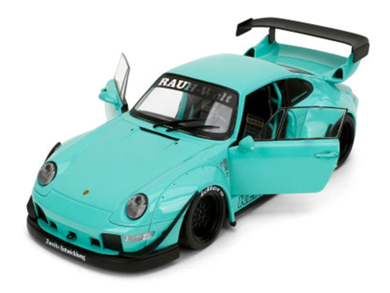 Jada Pink Slips Porsche 911 993 RWB Kei Kishi Teal Green 1:18